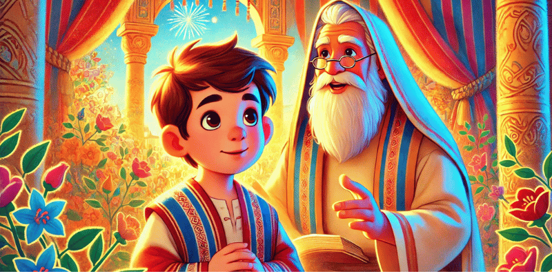 História bíblica infantil sobre obediência Samuel e a voz de Deus