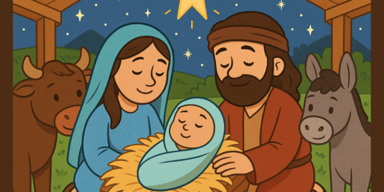 História bíblica infantil O nascimento de Jesus – O presente mais precioso