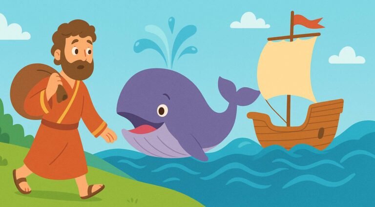 Historia biblica infantil sobre obediencia Jonas
