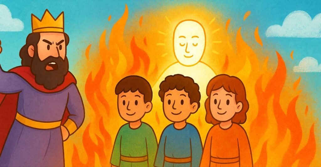 Historia de sadraque mesaque e abede infantil