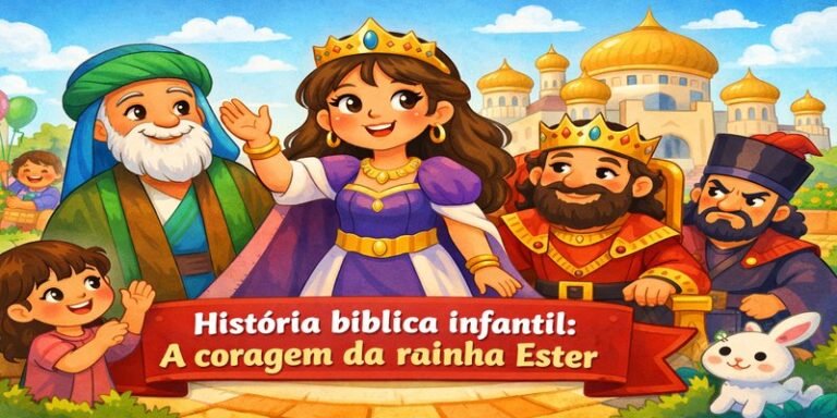 historia biblica infantil a coragem da rainha ester